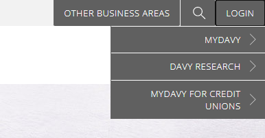 myDavy menu link