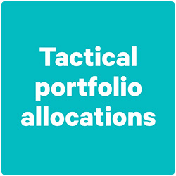 Tactical Portfolio Allocations